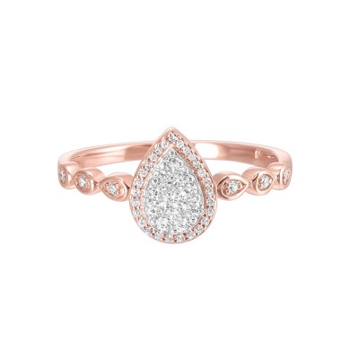 10Kr 1/5Cttw Diamond Promise Ring