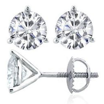 14Kkw .50Cttw Hi I1/I3 Diamond Studs