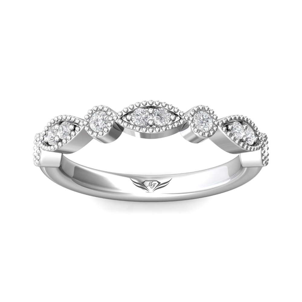 14Kw .24Cttw Diamond Anniversary Band  10D