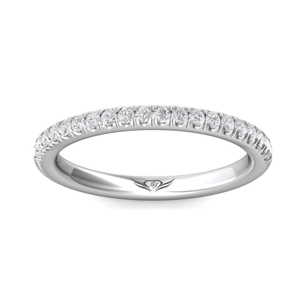 14Kw .29Cttw Diamond Wedding Band  40D