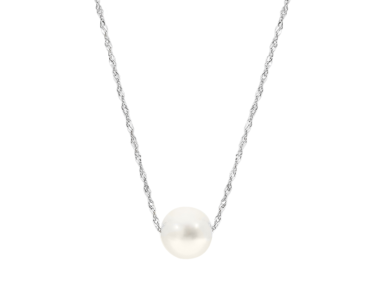 14Kw 8.5-9Mm White Potato Pearl Necklace